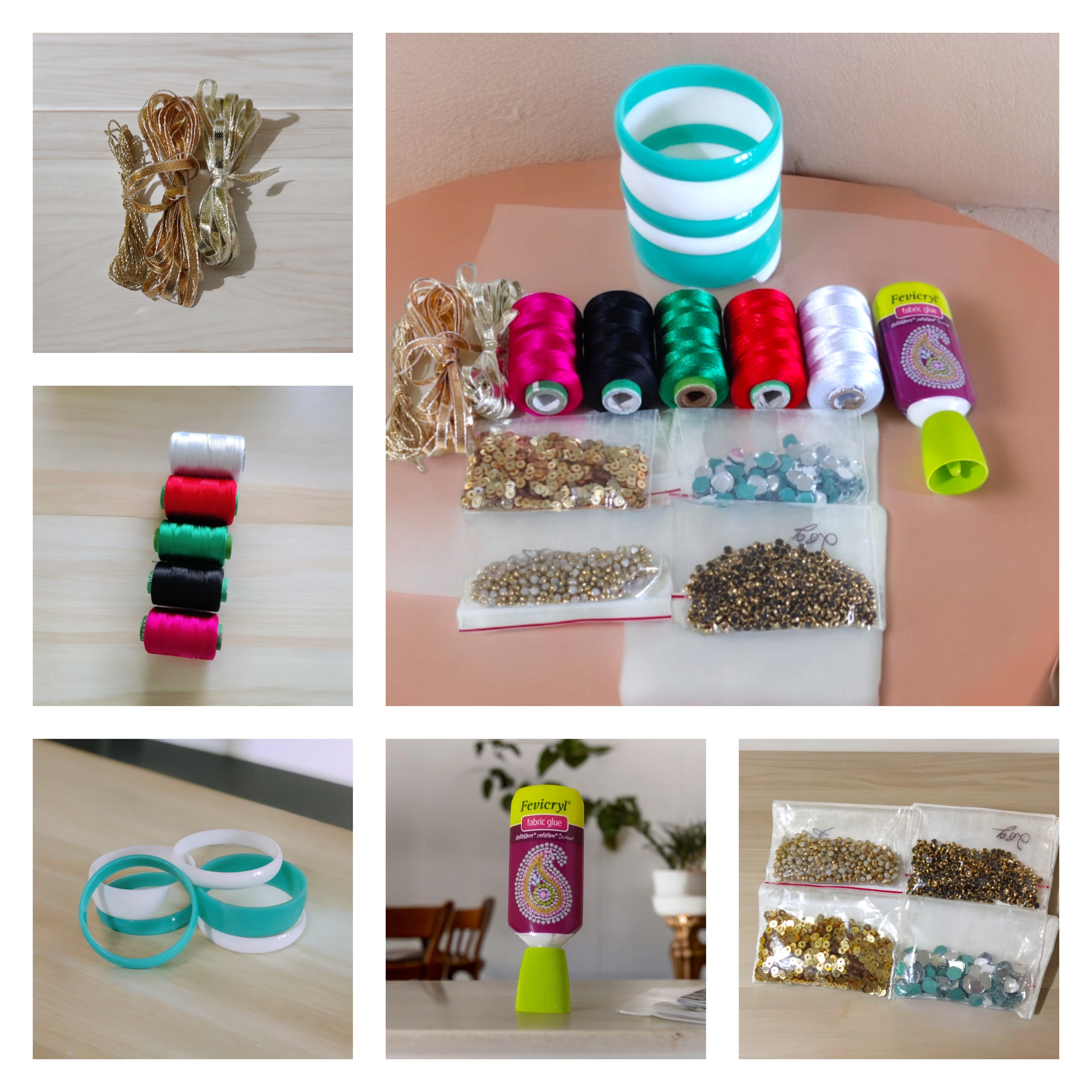 Thread bangles making kit outlet