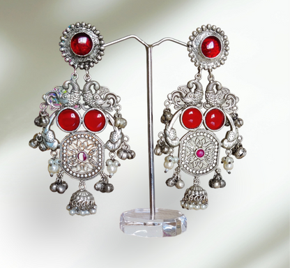 Jaipuri Earrings - XJ34 - Jumbo Size